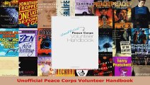 Read  Unofficial Peace Corps Volunteer Handbook Ebook Free