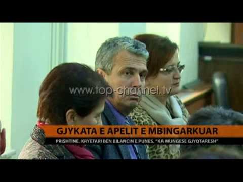 Kosovë, Gjykata e Apelit bën bilancin - Top Channel Albania - News - Lajme