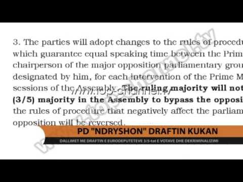 PD ndryshojn: draftin Kukan - Top Channel Albania - News - Lajme