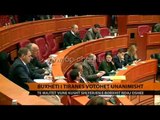 Buxheti i Tiranës votohet unanimisht - Top Channel Albania - News - Lajme