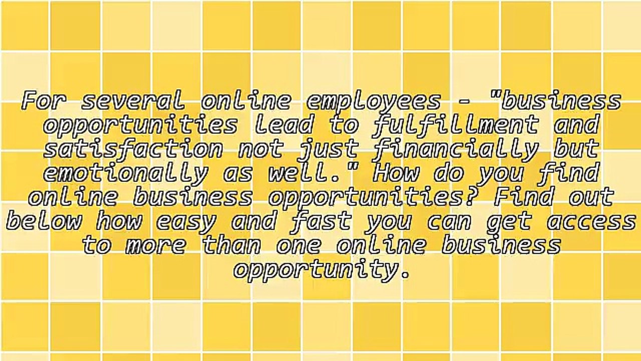 Discover Where Online Business Opportunities Lead