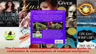 Read  The Cannabis Encyclopedia the definitive guide to cultivation  consumption of medical EBooks Online