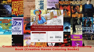 Read  Creative Haven Vintage Christmas Greetings Coloring Book Creative Haven Coloring Books EBooks Online