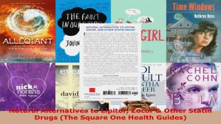 Read  Natural Alternatives to Lipitor Zocor  Other Statin Drugs The Square One Health Guides EBooks Online