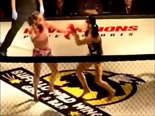 Cat Zingano vs Carina Damm show