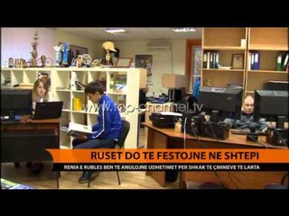 Rusët festojnë në shtëpi - Top Channel Albania - News - Lajme