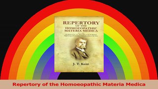 Repertory of the Homoeopathic Materia Medica Download