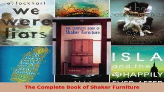 Download  The Complete Book of Shaker Furniture Ebook Free