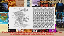 Download  Posh Adult Coloring Book Japanese Designs for Fun and Relaxation Posh Coloring Books Ebook Free