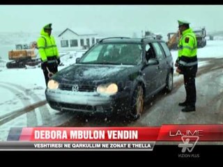 Dëbora mbulon vendin - News, Lajme - Vizion Plus