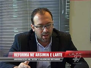 Reforma në arsimin e lartë - News, Lajme - Vizion Plus