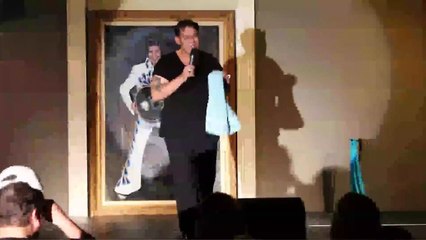 Franz Goovaerts sings Hurt with intro Elvis Week 2013 video