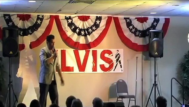 Franz Goovaerts sings Let Yourself Go at Elvis Week 2012 video