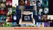Read  Monograms For The Home EBooks Online
