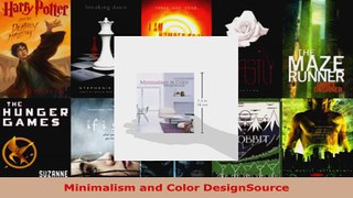 Read  Minimalism and Color DesignSource EBooks Online