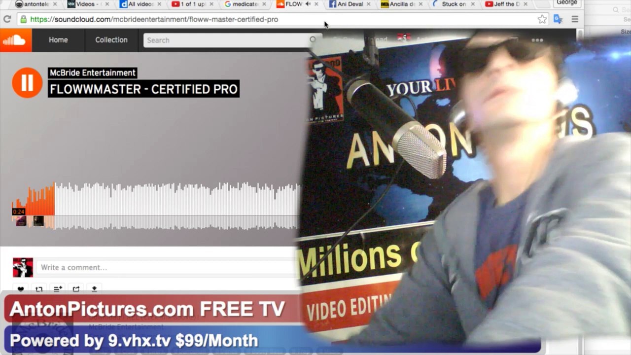 Ancilla deValmont calls in the George AntON Show