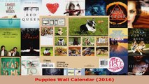 Read  Puppies Wall Calendar 2016 EBooks Online