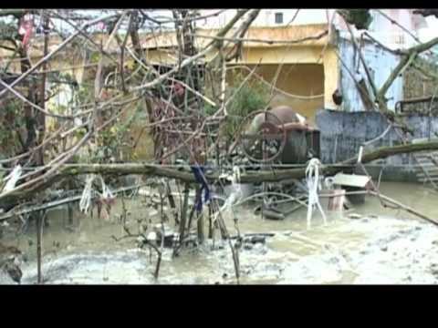 LUMI I GJANICES DEL NGA SHTRATI SI PASOJE E PRURJEVE DHE PERMBYTEN BANESA E LOKALE LAJM