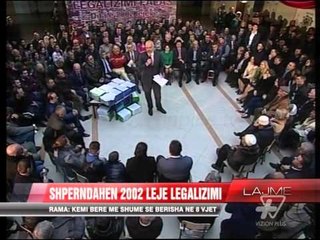 Rama shpërndan 2002 legalizime në Kamzë - News, Lajme - Vizion Plus