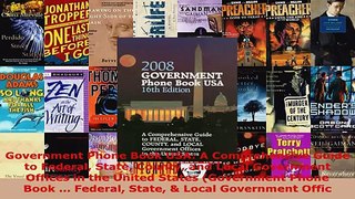 Read  Government Phone Book USA A Comprehensive Guide to Federal State County and Local Ebook Free