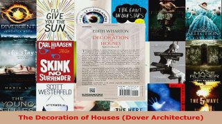 Read  The Decoration of Houses Dover Architecture Ebook Free