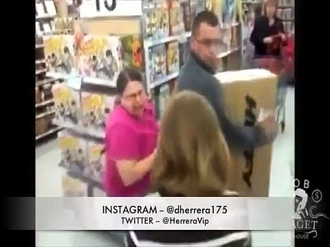 Black Friday Brawl & Madness FIGHT At Walmart [RAW 2013]