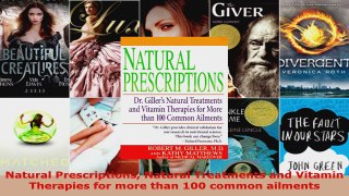 Read  Natural Prescriptions Natural Treatments and Vitamin Therapies for more than 100 common EBooks Online