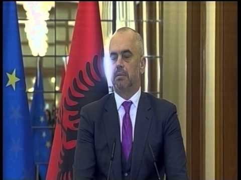 KRYEMINISTRI ITALIAN RENZI NE TIRANE, TAKIME ME RAMEN,NISHANIN DHE METEN LAJM