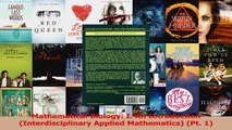 Read  Mathematical Biology I An Introduction Interdisciplinary Applied Mathematics Pt 1 Ebook Free