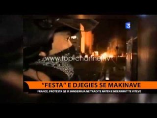 Festa e djegies së makinave  - Top Channel Albania - News - Lajme