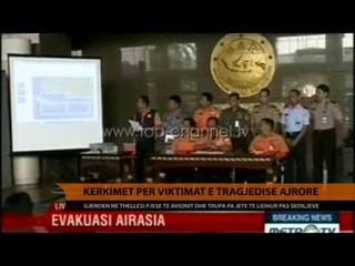 Download Video: Indonezi, gjenden pjesë të avionit të `AirAsia` - Top Channel Albania - News - Lajme