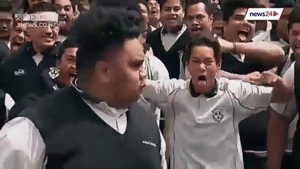 Wesley College perform Haka in honour of Jonah Lomu