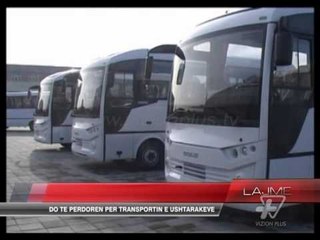 Turqia dhuron 10 Minibuze per Ushtrine Shqiptare - News, Lajme - Vizion Plus