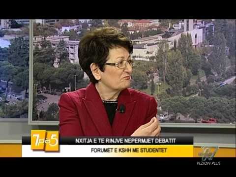 7pa5 - Forumet e KSHH me studentet - 5 Janar 2015 - Show - Vizion Plus