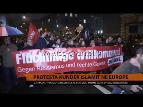 Protesta kundër Islamit në Europë - Top Channel Albania - News - Lajme