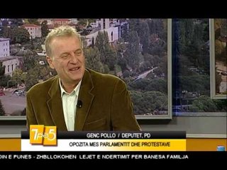 7pa5 - Opozita mes parlamentit dhe protestave - 6 Janar 2015 - Show - Vizion Plus