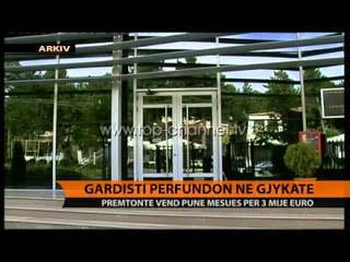 Gardisti përfundon në Gjykatë - Top Channel Albania - News - Lajme