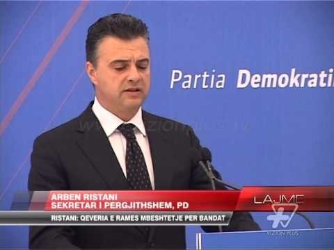 Ristani: Qeveria e Ramës, mbështetje për bandat - News, Lajme - Vizion Plus