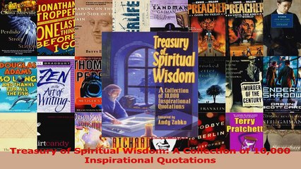 Read  Treasury of Spiritual Wisdom A Collection of 10000 Inspirational Quotations PDF Free