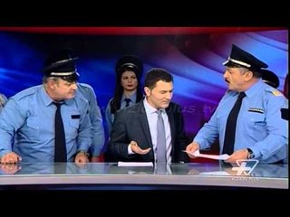 Arrestimi gjate edicionit informativ - Alpazar - Vizion Plus