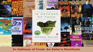 Read  In Defense of Food An Eaters Manifesto PDF Free