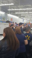 Black Friday Shoppers attacks Police Officer after Brawl on Walmart