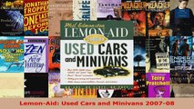 Read  LemonAid Used Cars and Minivans 200708 EBooks Online