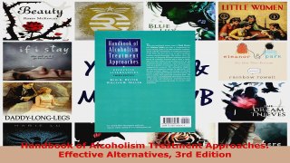 Download  Handbook of Alcoholism Treatment Approaches Effective Alternatives 3rd Edition EBooks Online