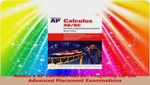 Amscos AP Calculus ABBC Preparing for the Advanced Placement Examinations Read Online