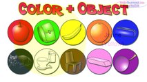 Colors Lesson (French Lesson 05) CLIP - Teach Colour Names, Baby French Words, Français C