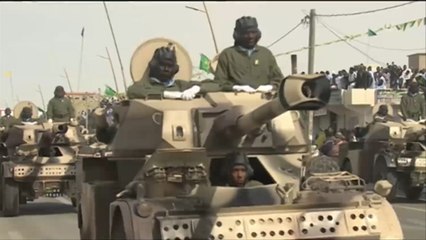 عرض عسكري لإحياء الذكرى 55 لاستقلال موريتانيا