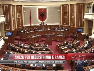 Akuza për regjistrimin e Ramës - News, Lajme - Vizion Plus