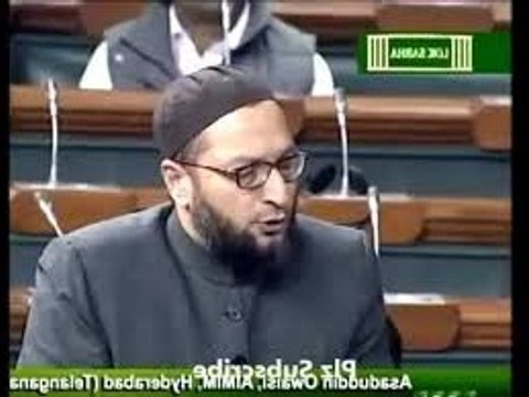 Watch Angry Asaduddin Owaisi Vs PM Modi Speech in Lok Sabha Hatt's Off