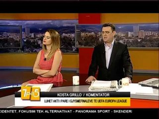 7pa5 - Akti i pare i gjysmefinaleve te UEFA Europa League - 8 Maj 2015 - Show - Vizion Plus